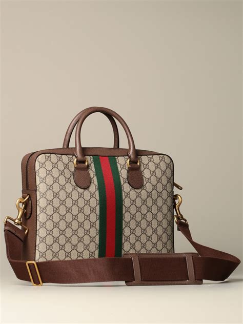 mens gucci briefcases in london|Gucci shoulder bag men.